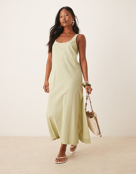 https://images.asos-media.com/products/asos-design-petite-scoop-neck-cotton-linen-midi-dress-in-sage/208514418-1-sage?$n_750w$&wid=750&fit=constrain