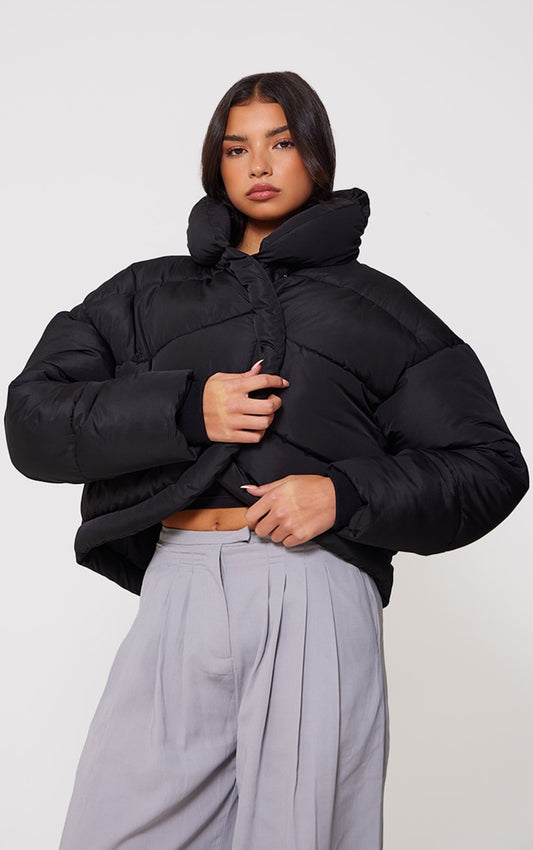High Neck Puffer Jacket