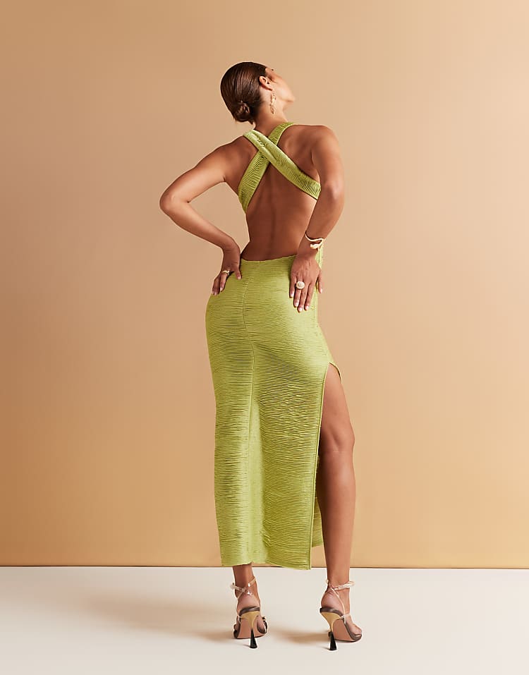 https://images.asos-media.com/products/asos-design-metallic-plisse-cross-back-midi-dress-with-gold-shell-trims-in-green/208263491-2?$n_750w$&wid=750&fit=constrain