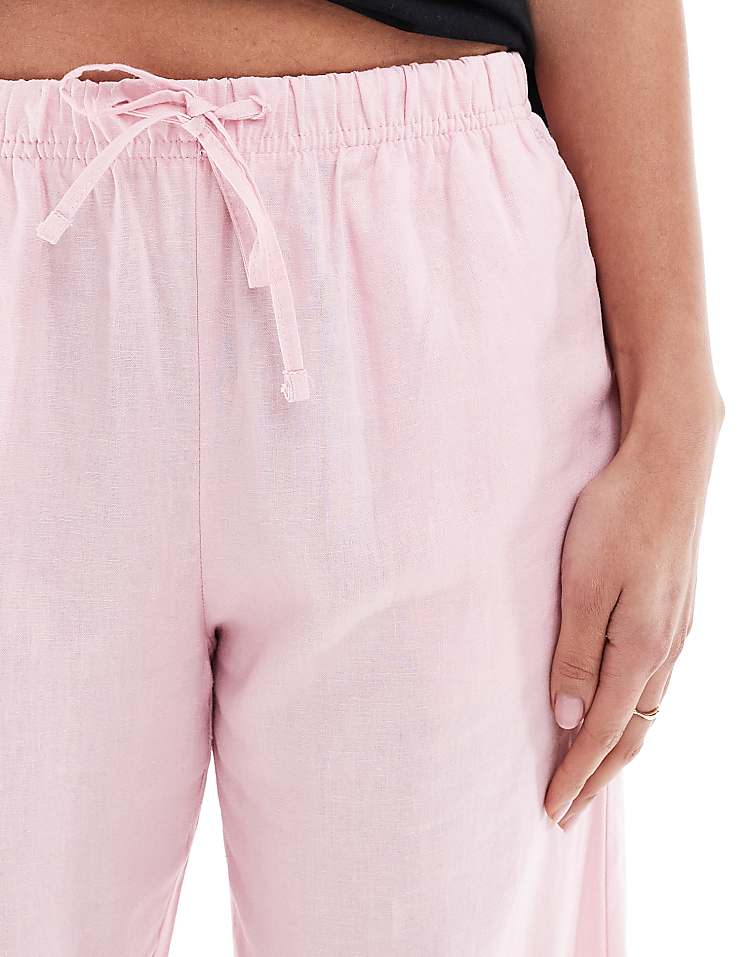 https://images.asos-media.com/products/bershka-tie-waist-wide-leg-linen-trousers-in-pink/208300217-5?$n_750w$&wid=750&fit=constrain