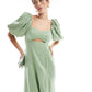 https://images.asos-media.com/products/new-look-puff-sleeve-linen-cut-out-midi-dress-in-green/208504953-2?$n_750w$&wid=750&fit=constrain