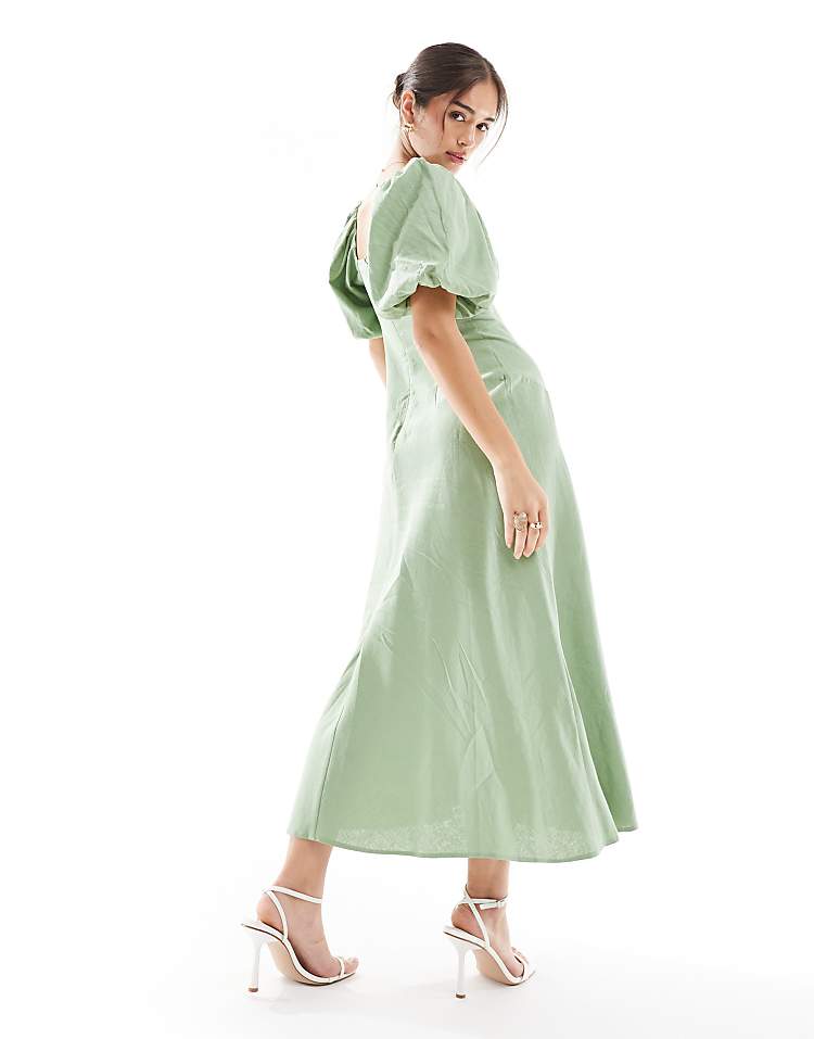 https://images.asos-media.com/products/new-look-puff-sleeve-linen-cut-out-midi-dress-in-green/208504953-3?$n_750w$&wid=750&fit=constrain
