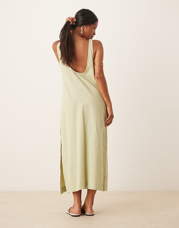 https://images.asos-media.com/products/asos-design-petite-scoop-neck-cotton-linen-midi-dress-in-sage/208514418-4?$n_750w$&wid=750&fit=constrain