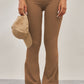 Deep Taupe Sculpt Flare Yoga Pants