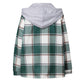 Plaid Hooded Fleece Jackets