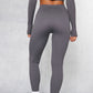 Stone Structured Contour Rib Leggings
