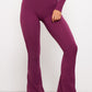 Plum Sculpt Flare Yoga Pants