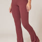 Dark Chocolate Contour Sculpt Foldover Pants