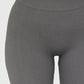 Petite Charcoal Contour Rib Seamless Leggings