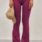 Plum Sculpt Flare Yoga Pants
