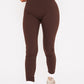 Petite Black Contour Sculpt Wrap Over Leggings