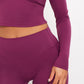Plum Sculpt Flare Yoga Pants