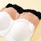 Scallop Trim Hook Strapless Bra (3 Pack)