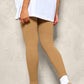 Maternity Olive Khaki Contour Rib Leggings