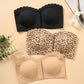 Scallop Trim Hook Strapless Bra (3 Pack)