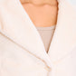 Cream Faux Fur Cropped Blazer