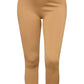 Maternity Olive Khaki Contour Rib Leggings
