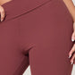 Dark Chocolate Contour Sculpt Foldover Pants