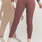 Charcoal Structured Contour Ribbed Leggings
