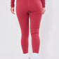 Petite Black Contour Sculpt Wrap Over Leggings