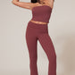 Dark Chocolate Contour Sculpt Foldover Pants