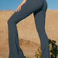 Midnight Blue Sculpt Flare Yoga Pants