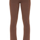 Dark Chocolate Contour Sculpt Foldover Pants