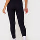 Stone Structured Contour Rib Cuffed Detail Leggings