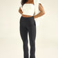 Dark Chocolate Contour Sculpt Foldover Pants